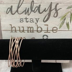 Rose Gold-tone Cuff Bracelet